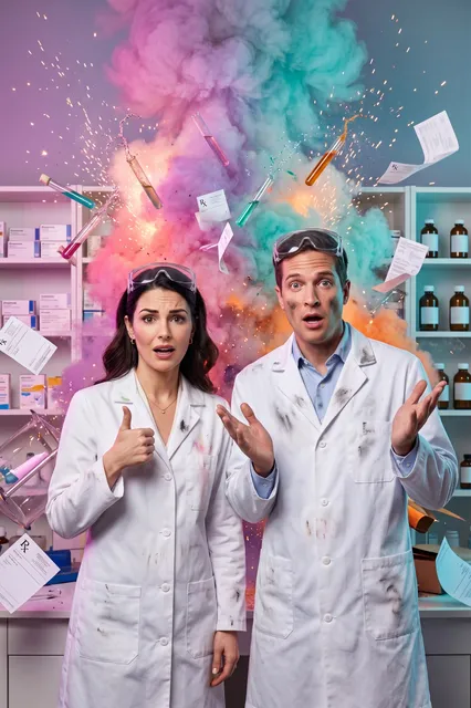 KI-Stil Rezeptur-Explosion — Beispielbild der KI-Fotobox
