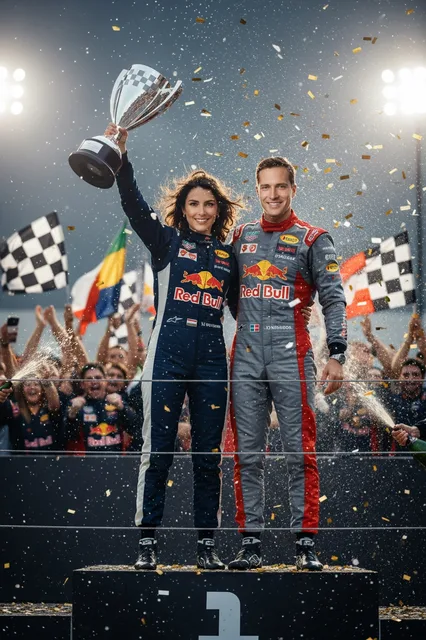 KI-Verwandlung im Stil F1 Podium
