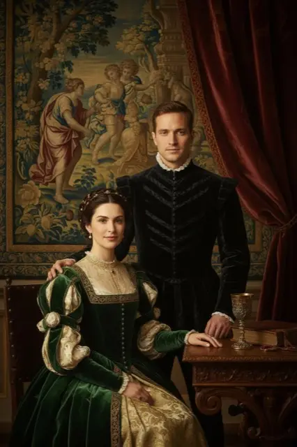 KI-Verwandlung im Stil Renaissance