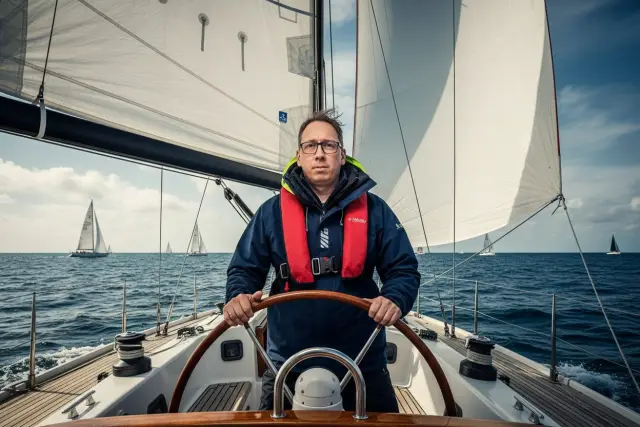 KI-Stil Segel-Regatta — Beispielbild der KI-Fotobox