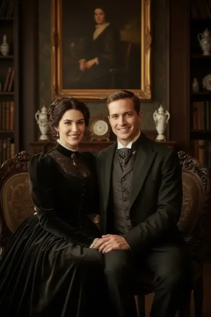 KI-Verwandlung im Stil Victorian