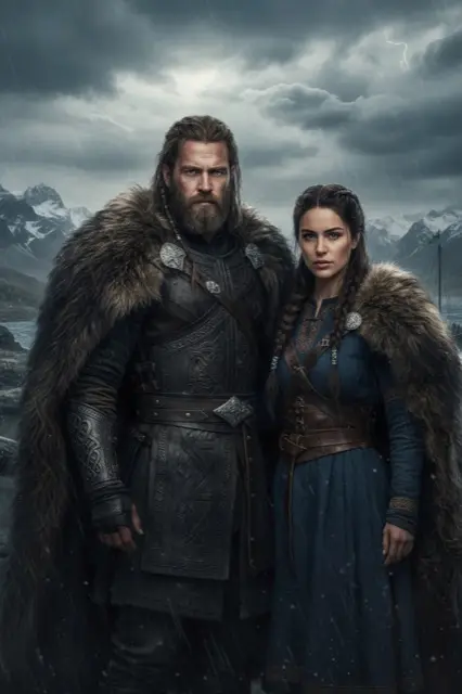 KI-Verwandlung im Stil Viking Saga
